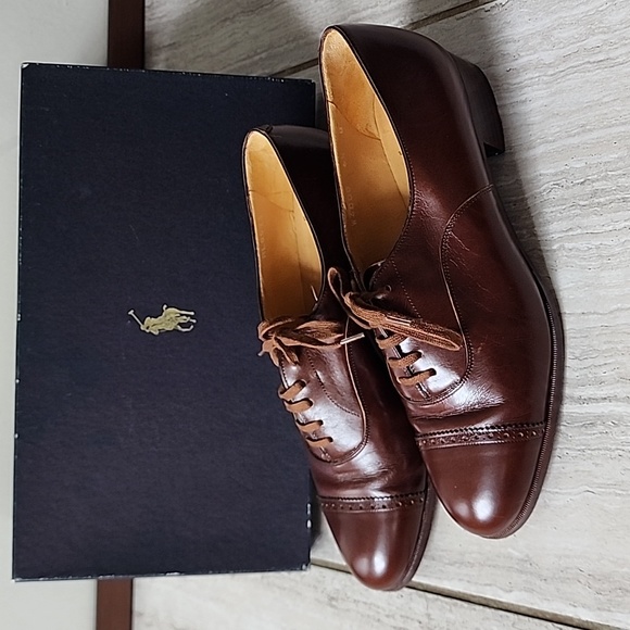 Ralph Lauren Shoes Ralph Lauren Vintage Oxfords Brown Italy Leather